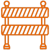 Barricades icon - Graphic Arts 305