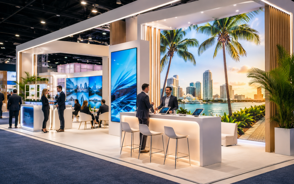 Trade Show Displays Miami: Custom Trade Show Exhibit & Display Solutions for Your Next Event 1 image 24 - Graphic Arts 305