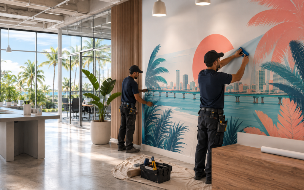 Wall Graphics Miami: Custom Wall Murals, Vinyl Wall Decals and Printed Wall Wraps for Your Brand 8 Wall Graphics Miami: Custom Wall Murals, Vinyl Wall Decals and Printed Wall Wraps for Your Brand
