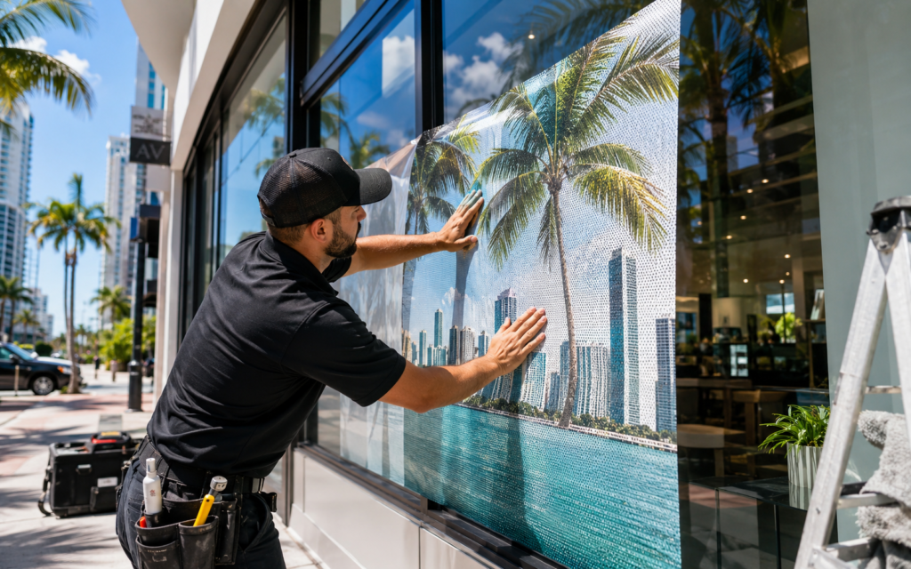 Window Graphics Miami: Custom Window Decals, Storefront Window Signs & High-Impact Branding 1 image 36 - Graphic Arts 305