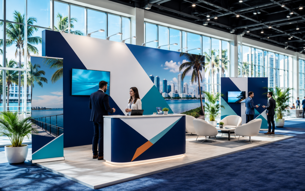 Trade Show Booth Graphics Miami: Custom Trade Show Displays That Make Your Brand Stand Out 5 Trade Show Booth Graphics Miami: Custom Trade Show Displays That Make Your Brand Stand Out