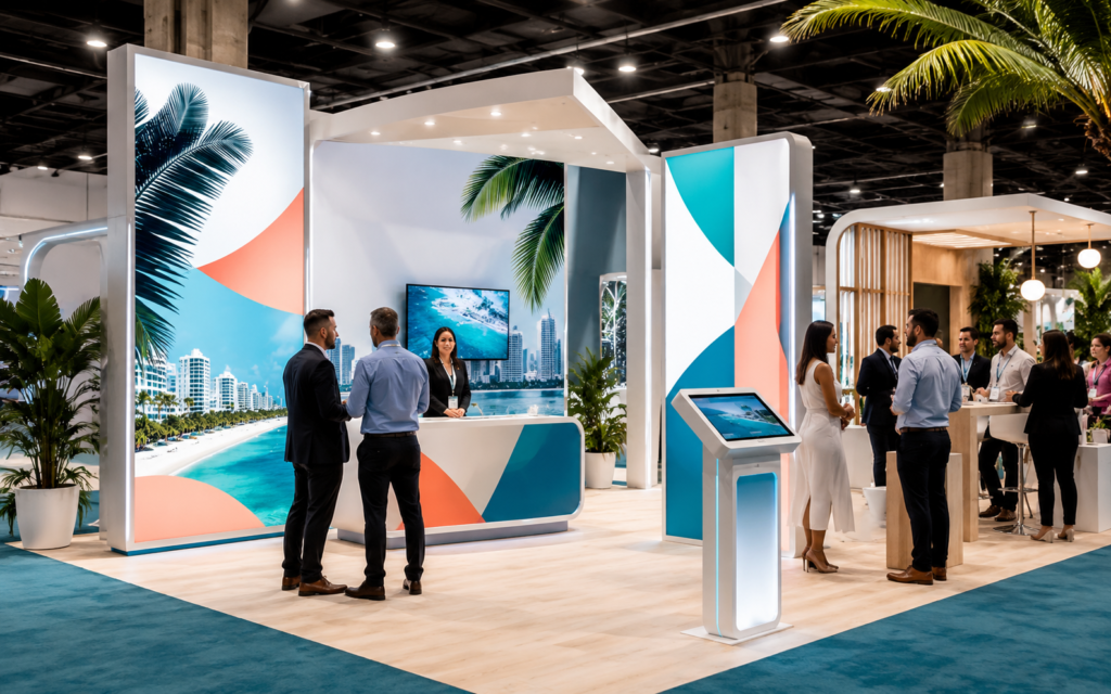 Trade Show Booth Graphics Miami: Custom Trade Show Displays That Make Your Brand Stand Out 1 image 54 - Graphic Arts 305