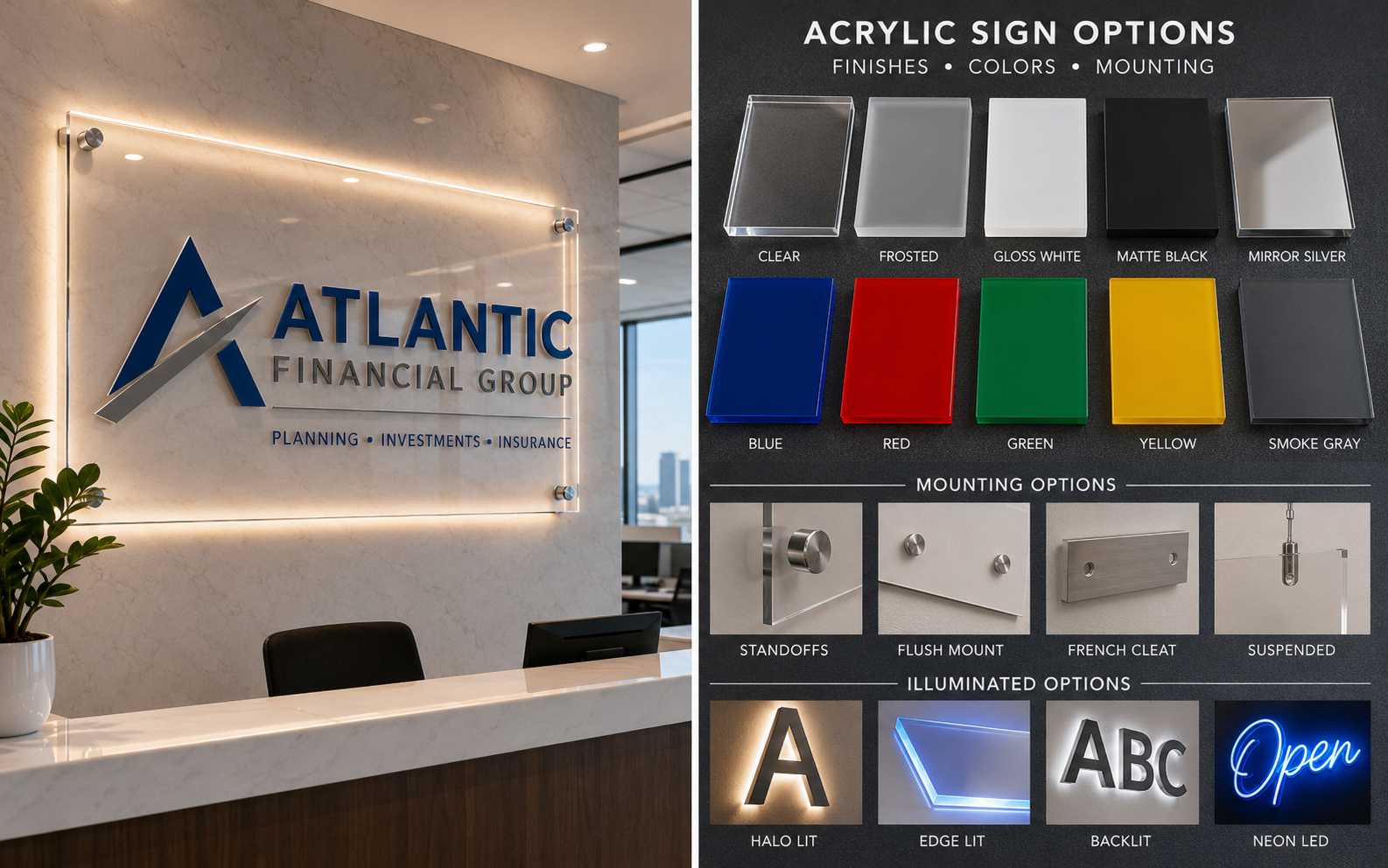Acrylic Signs Miami: Premium Custom Acrylic Signs for Businesses That Want to Stand Out