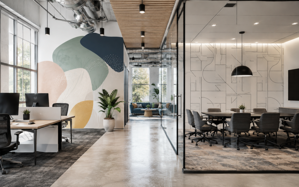 Wall Graphics Ideas for Offices: Creative Office Wall Decor That Builds Your Brand