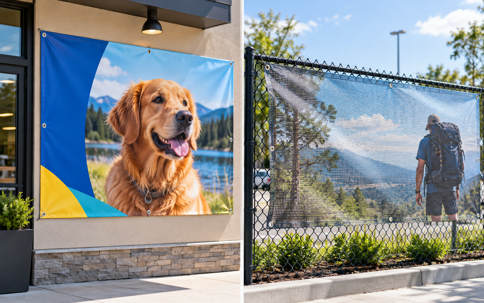 Vinyl Banner vs Mesh Banner: How to Choose the Best Material for Your Project